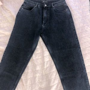 Black High Waisted Zara Jeans